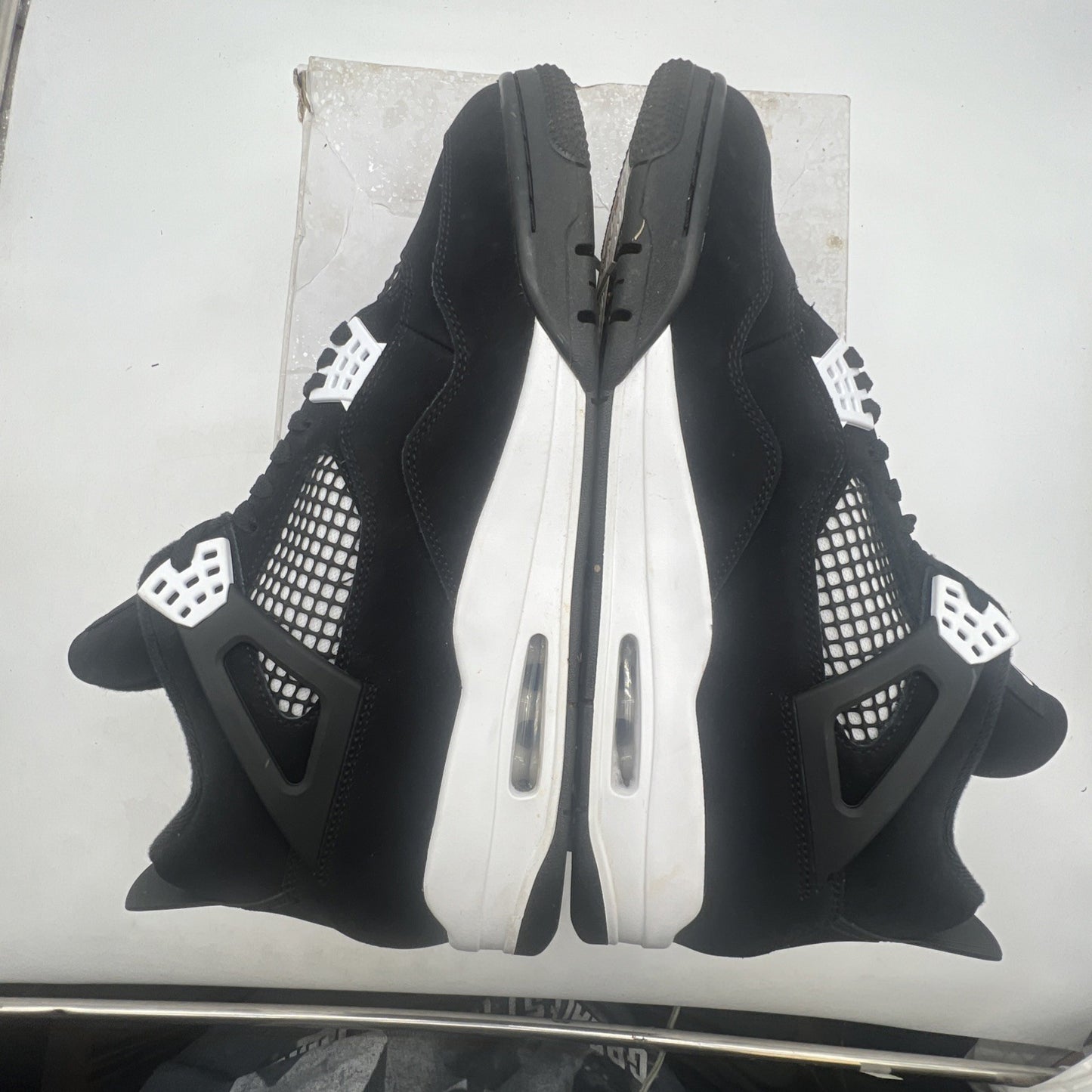 Size 13 - Air Jordan 4 Retro White Thunder (FQ8138-001)