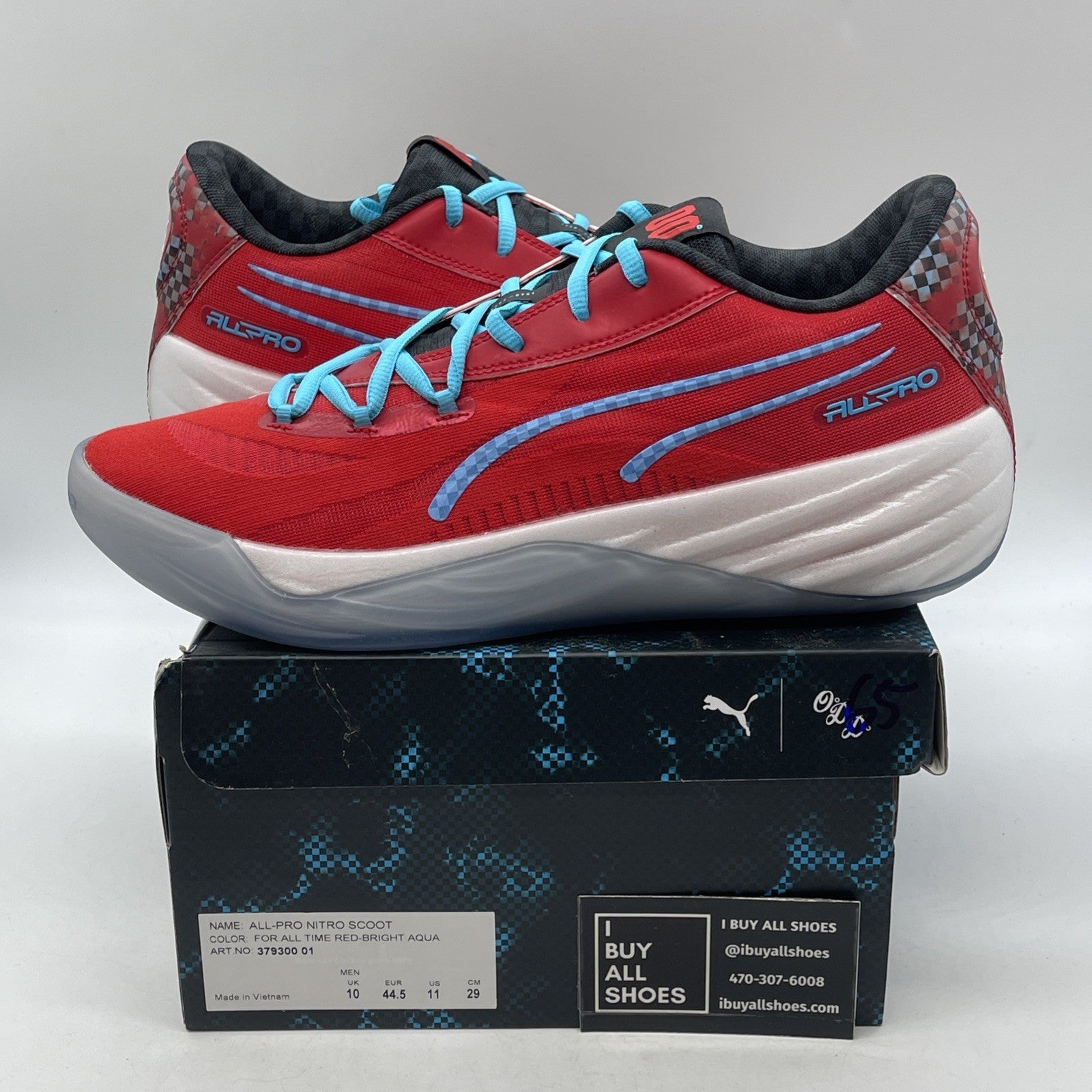 Size 11 - Scoot Henderson x Puma All-Pro Nitro O.D.D. Mindset (379300-01)
