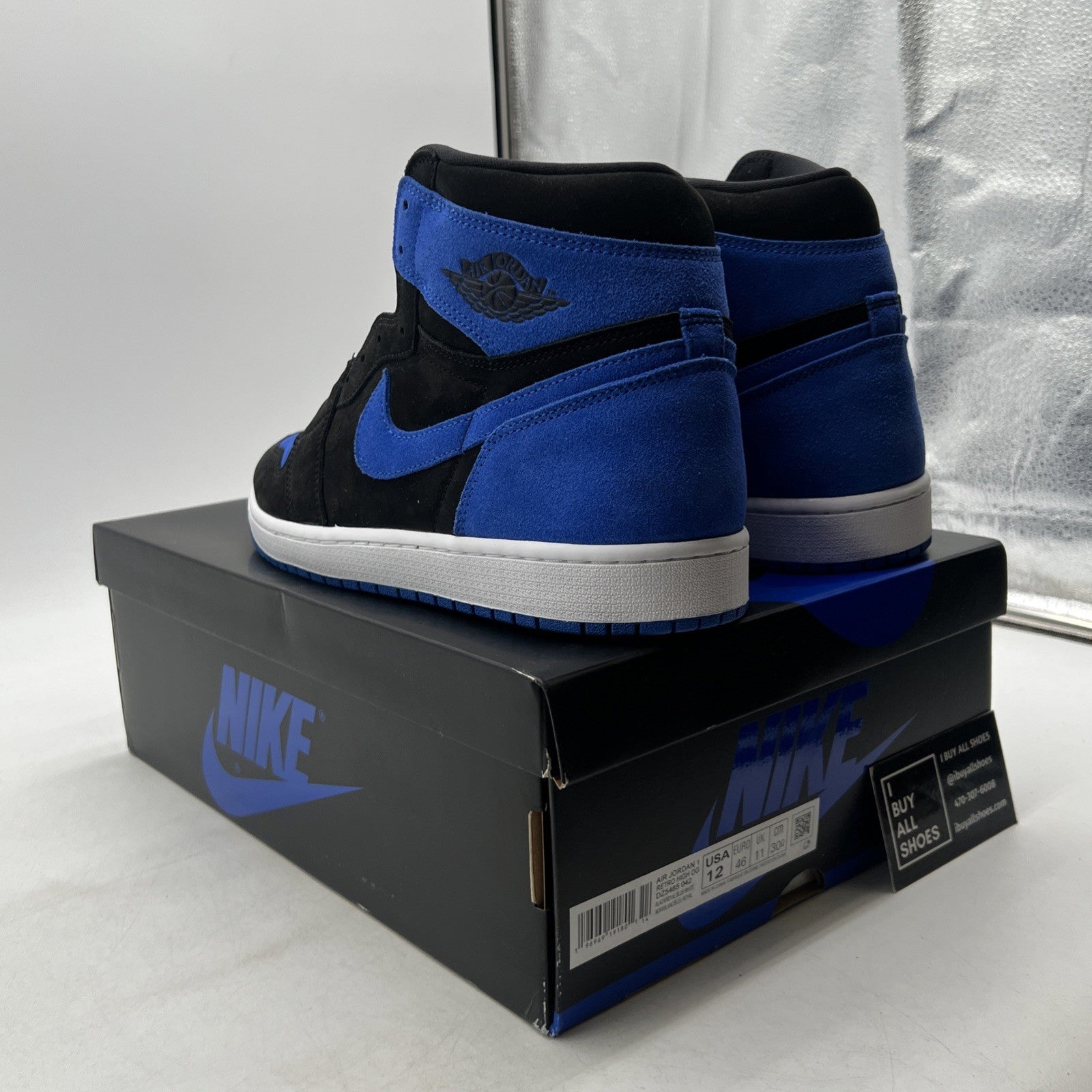 Size 12 - Air Jordan 1 Retro OG High Royal Reimagined (DZ5485-042)