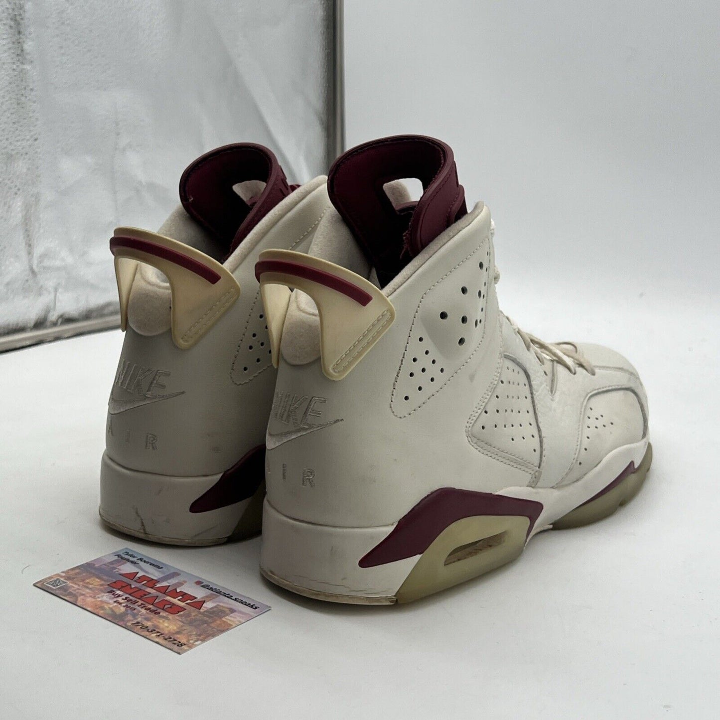 Size 11 - Air Jordan 6 Retro 2015 Maroon (384664-116)