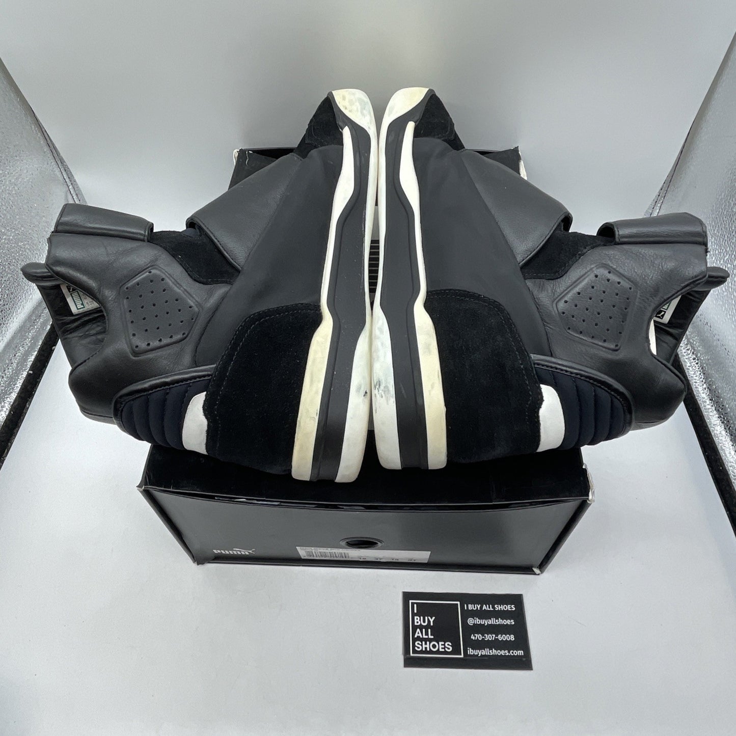 Size 13 - PUMA Move Mid x Alexander McQueen Black (359759-02)
