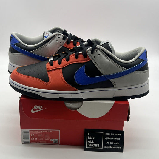 Size 12 - Nike NBA x Dunk EMB Low 75th Anniversary - Knicks (DD3363-002)