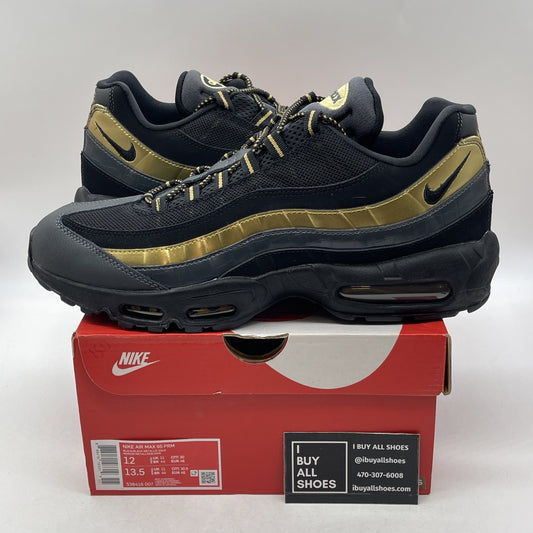Size 12 - Nike Air Max 95 Premium Metallic Gold (538416-007)