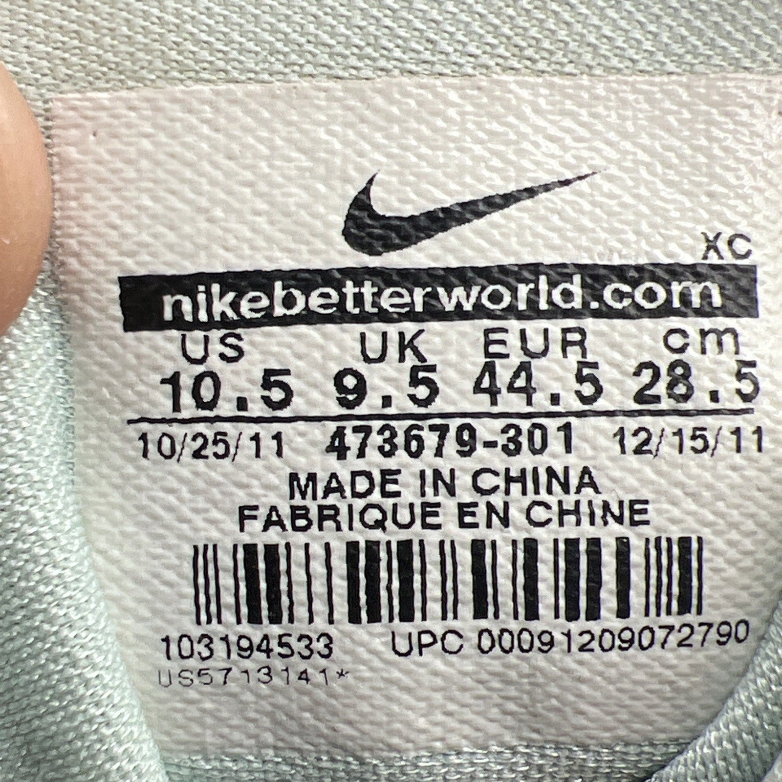 Size 10.5 - Nike Zoom KD 4 Easter (473679-301)