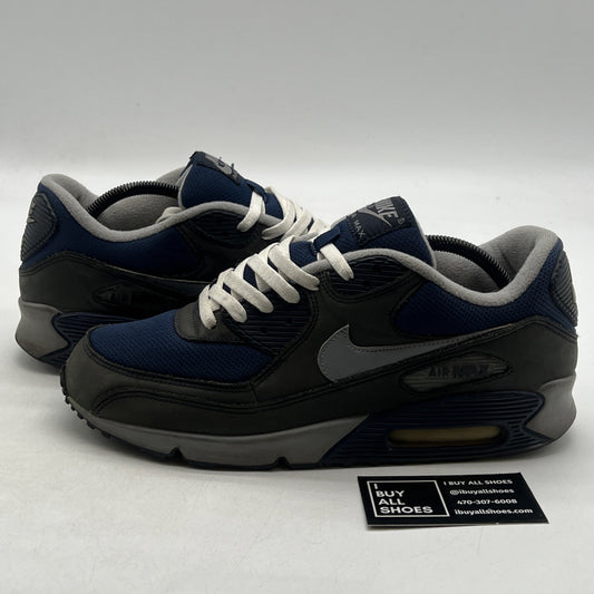 Size 11 - Nike Air Max 90 Leather Blue (302519-401)