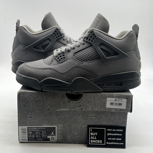 Size 10 - Air Jordan 4 Retro SE Wet Cement (FQ7928-001)