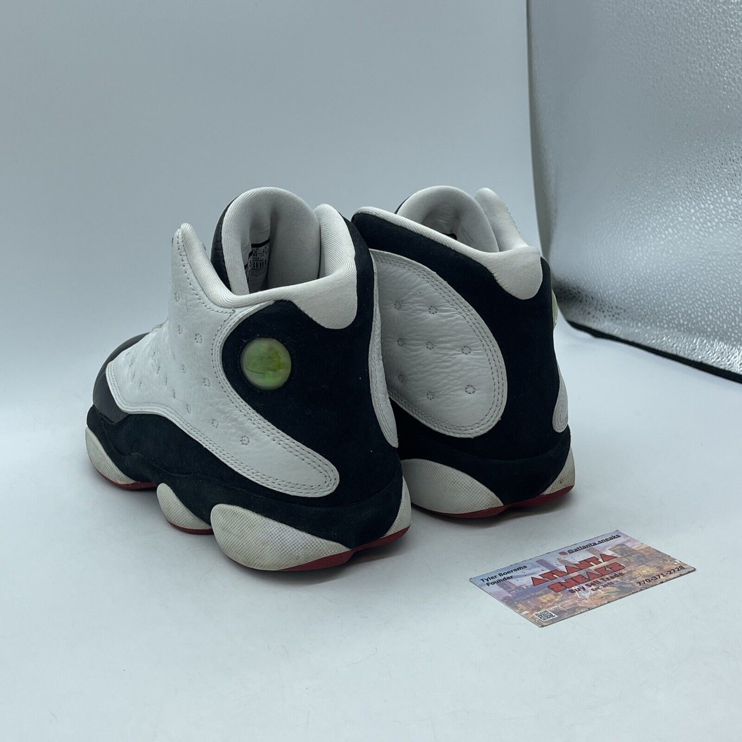 Size 9.5 - Air Jordan 13 Retro 2013 He Got Game White Leather Suede (309259-104)