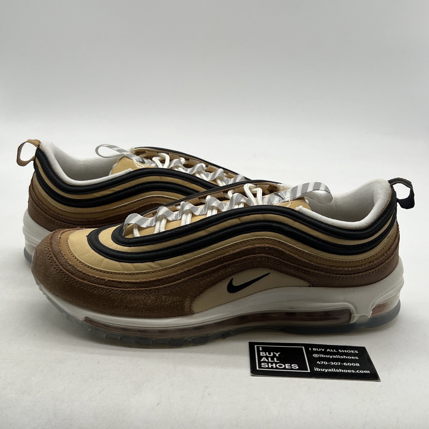 Size 10 - Nike Air Max 97 Ale Brown Unboxed (921826-201)