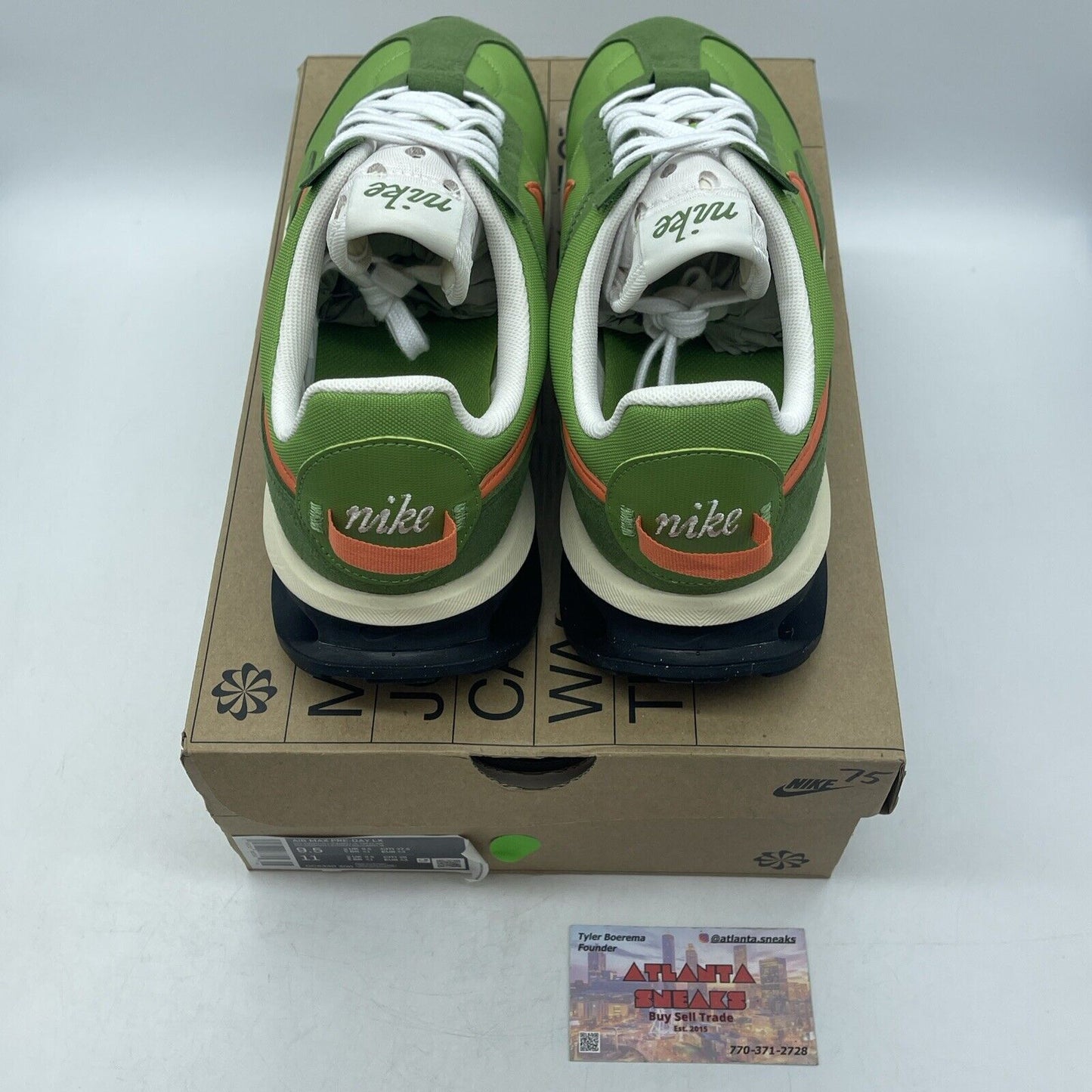 Air Max Pre-day LX Chlorophyll White Green Black Oranges (DC5330-300)