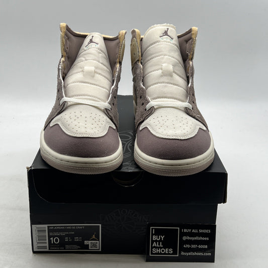 Size 10 - Air Jordan 1 Mid SE Craft Inside Out (DM9652-102)