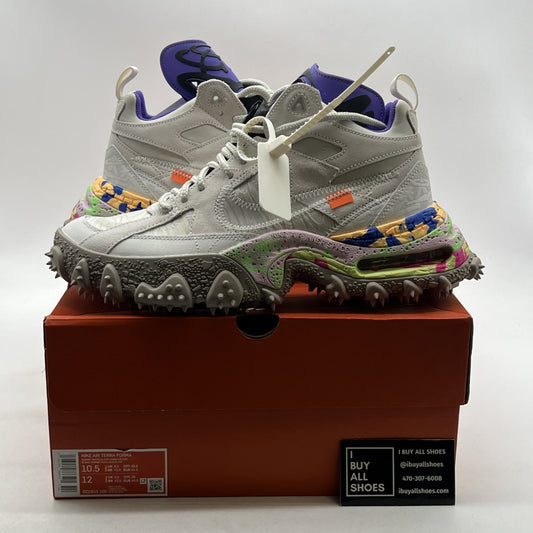 Size 10.5 - Nike Off-White x Air Terra Forma White (DQ1615-100)