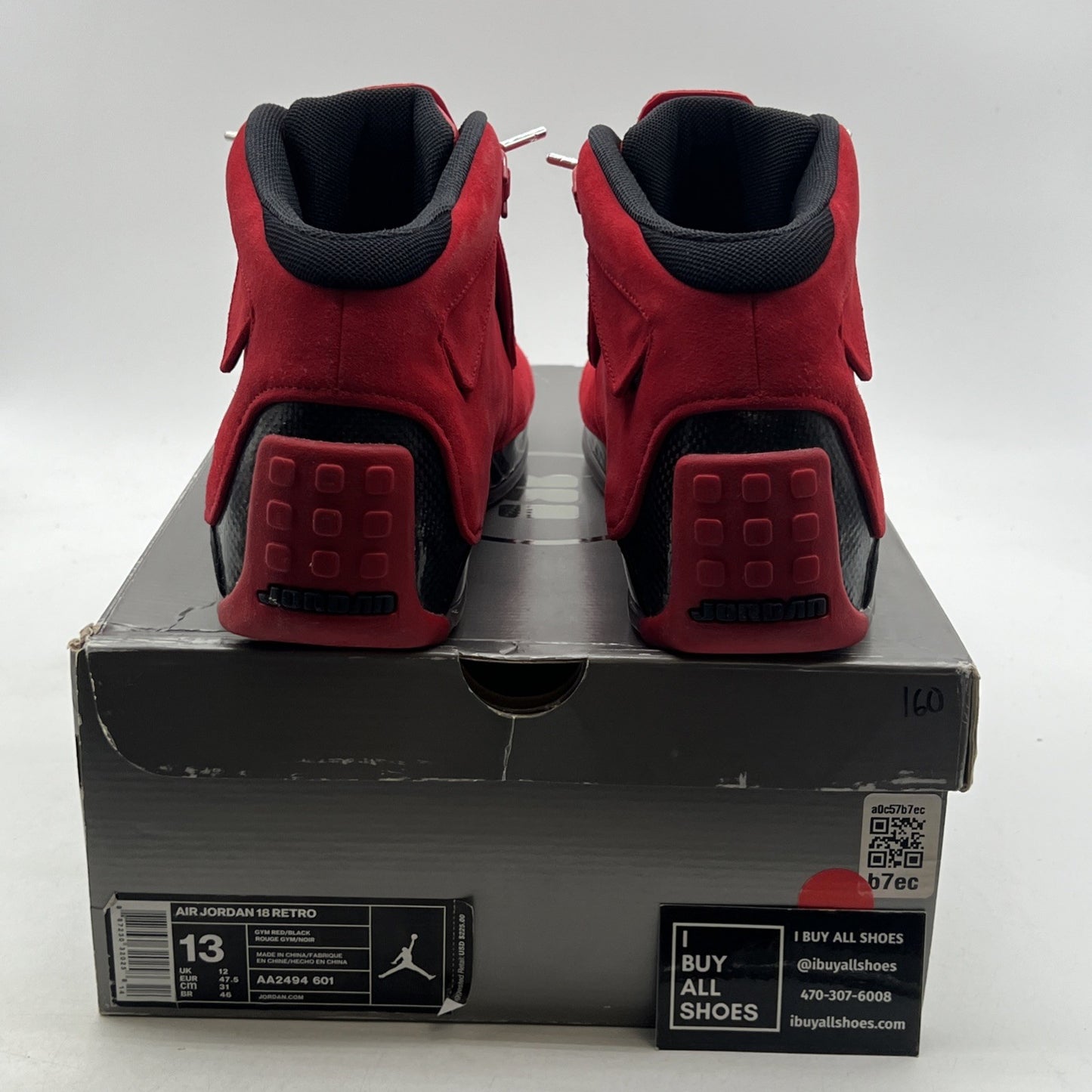 Size 13 - Air Jordan 18 Retro Toro (AA2494-601)
