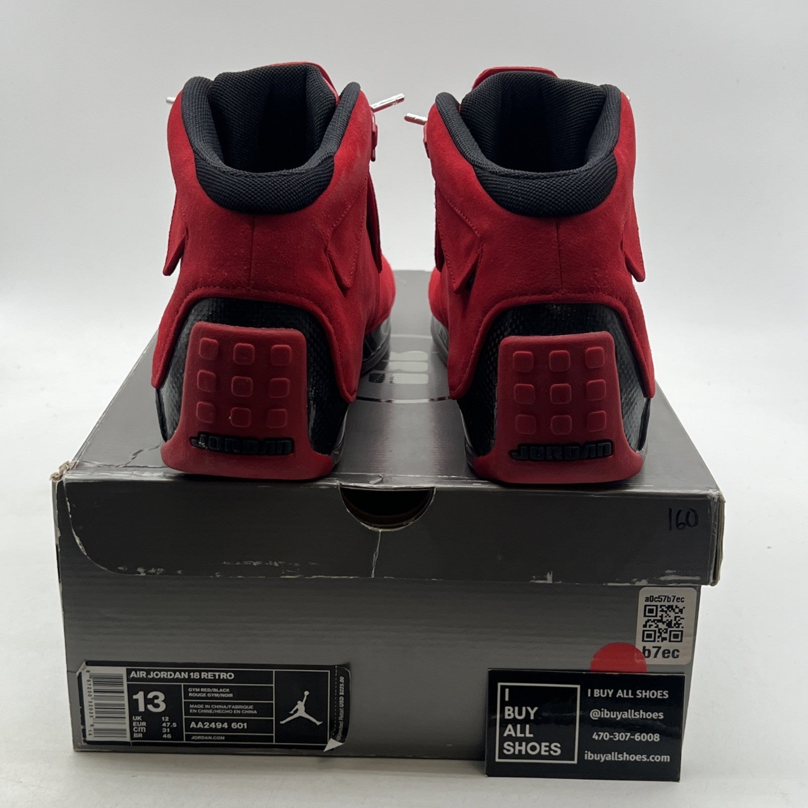 Size 13 - Air Jordan 18 Retro Toro (AA2494-601)