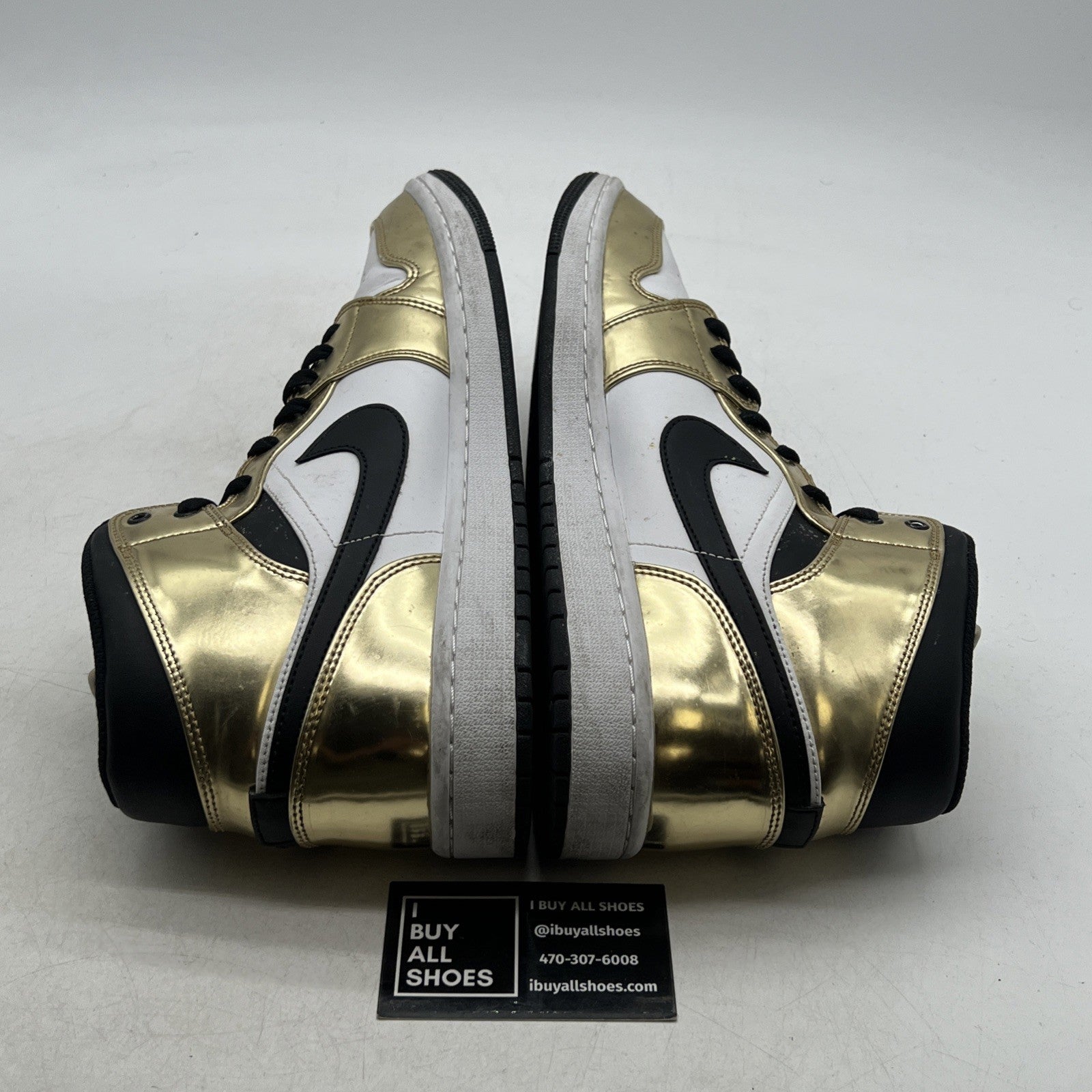 Size 11.5 - Air Jordan 1 Mid SE Metallic Gold 2020 (DC1419-700)