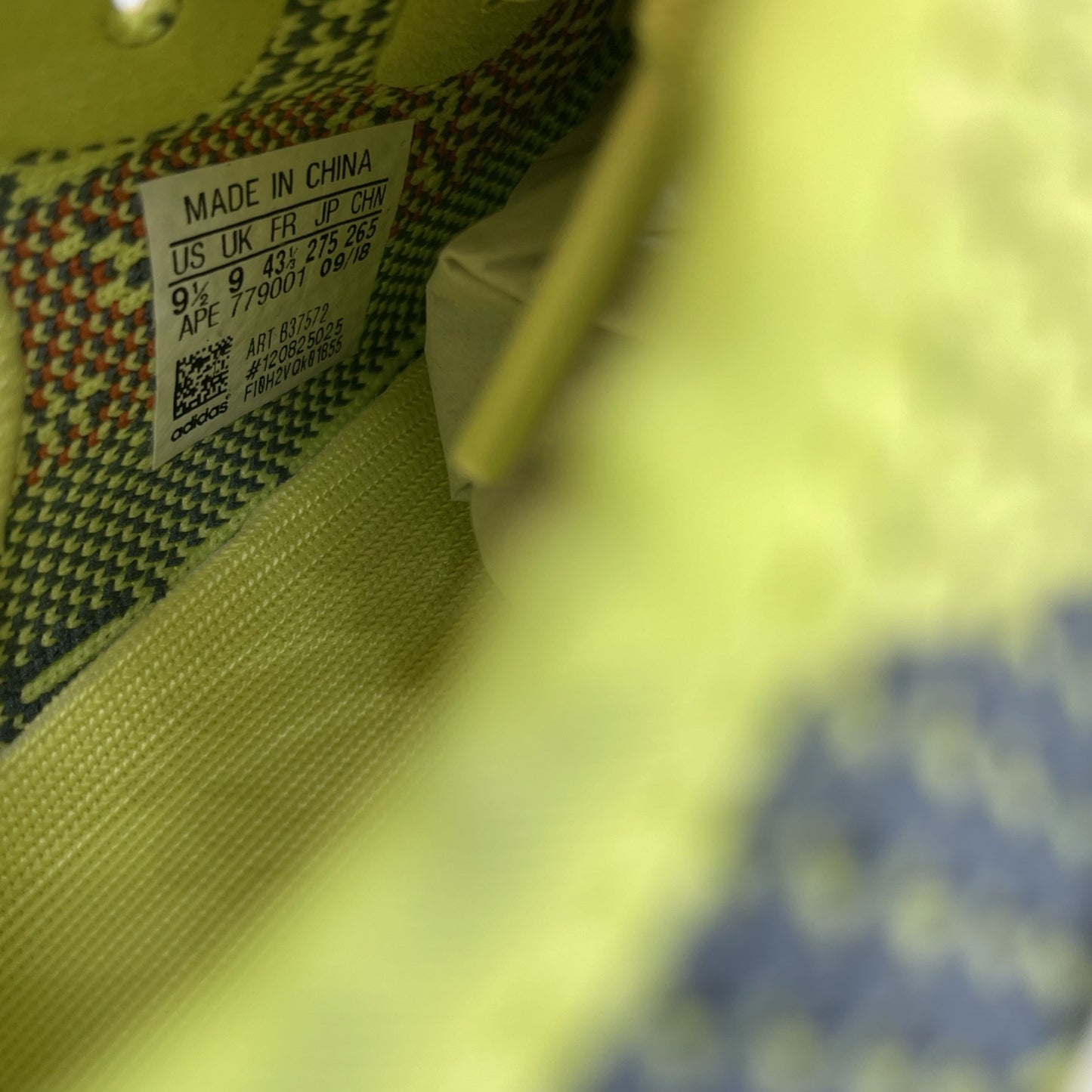 Size 9.5 - adidas Yeezy Boost 350 V2 Low Semi Frozen Yellow Suede (B37572)
