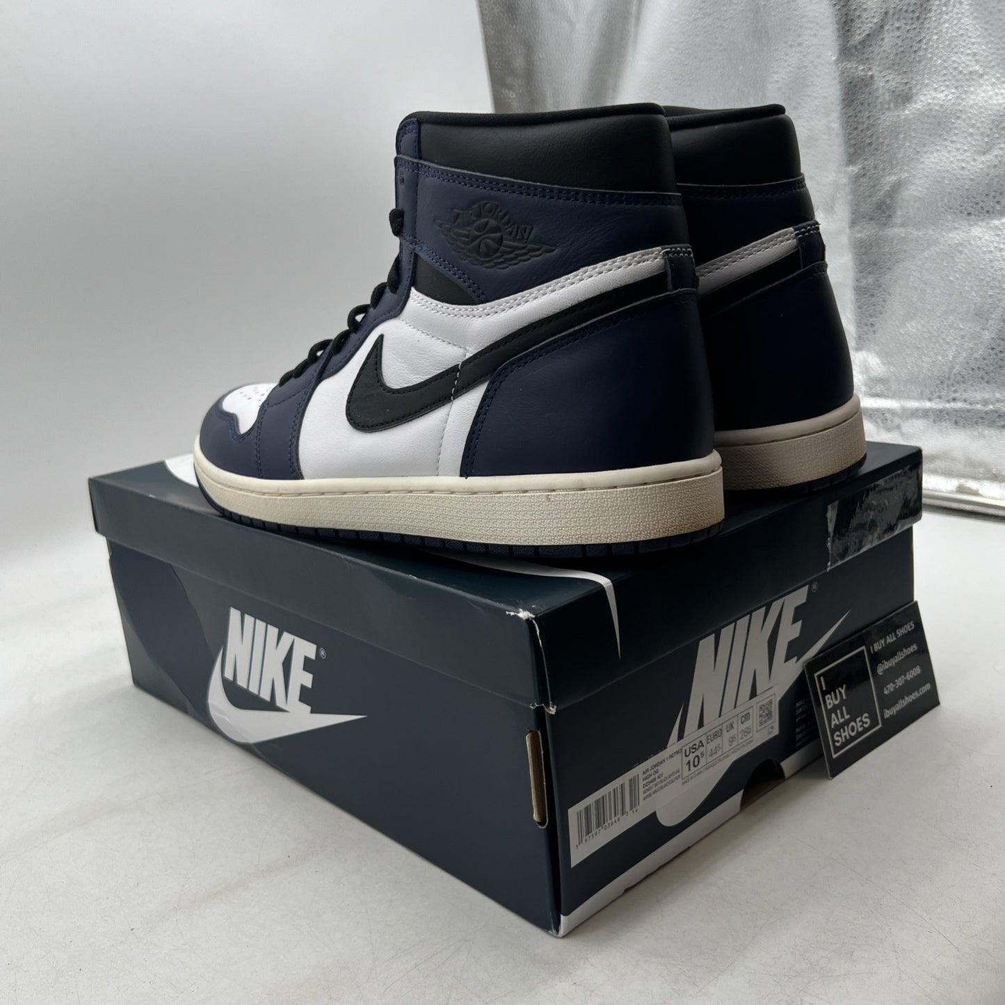 Size 10.5 - Air Jordan 1 Retro OG High Midnight Navy (DZ5485-401)