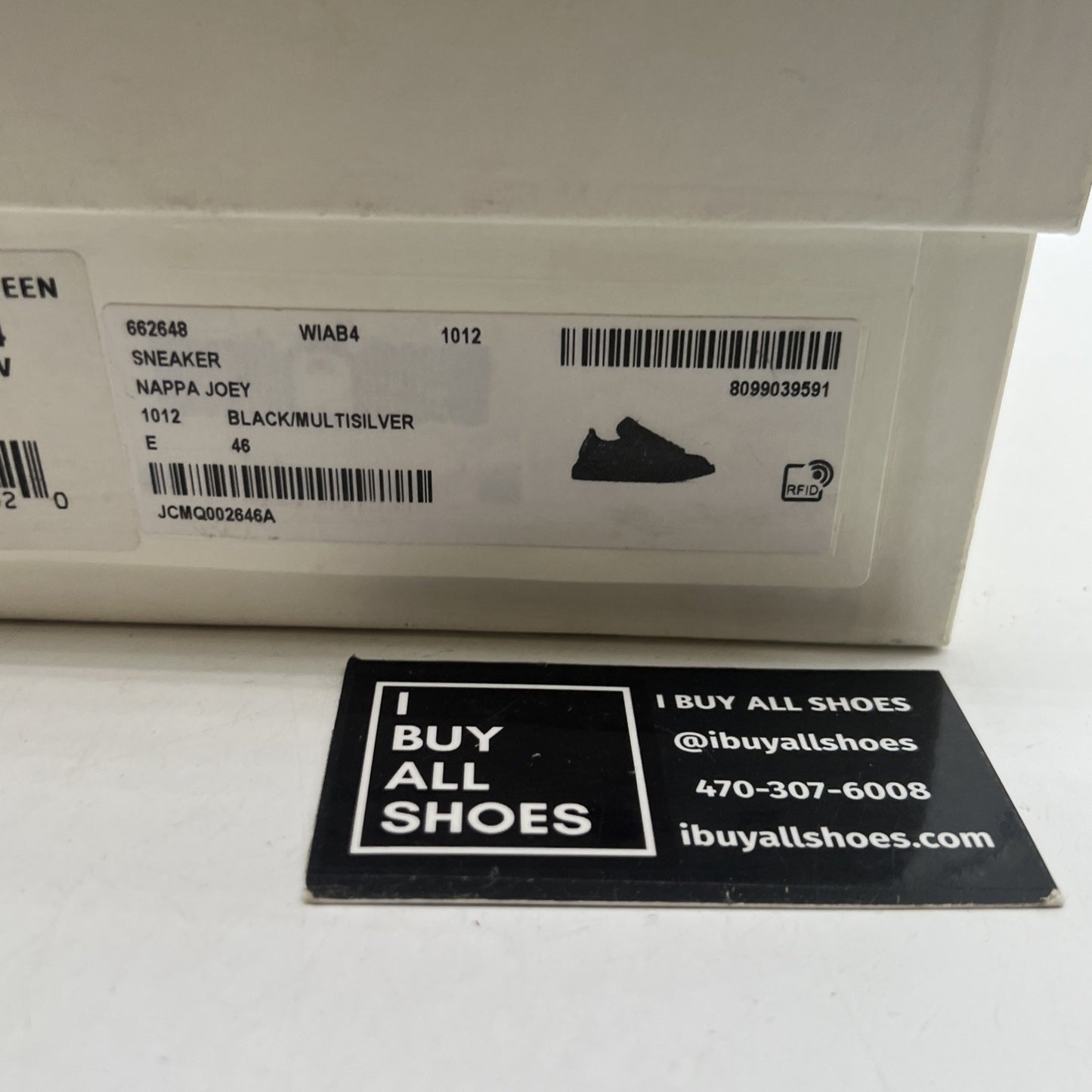 Size 46 - Alexander McQueen Men's Casual Sneaker, studded