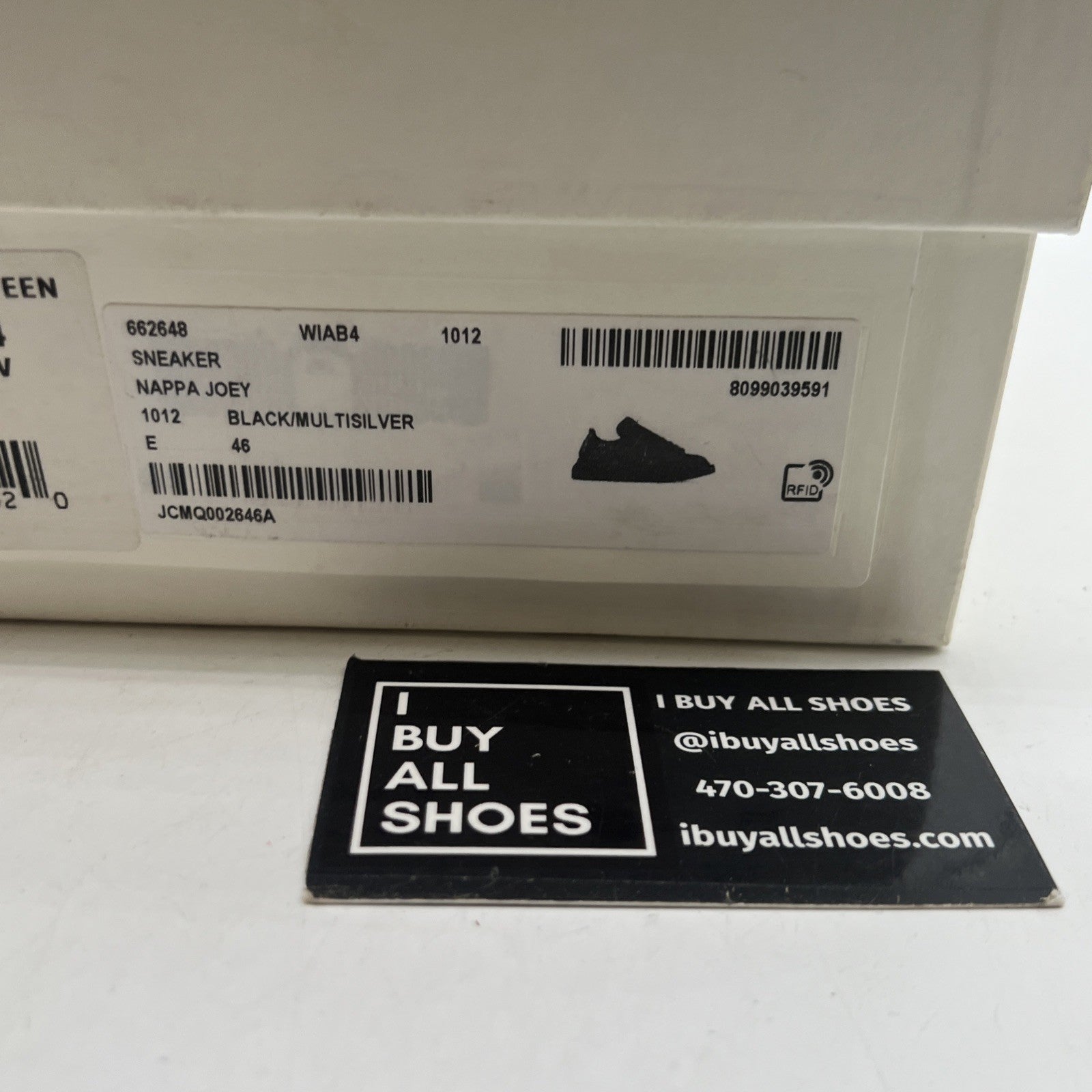 Size 46 - Alexander McQueen Men's Casual Sneaker, studded