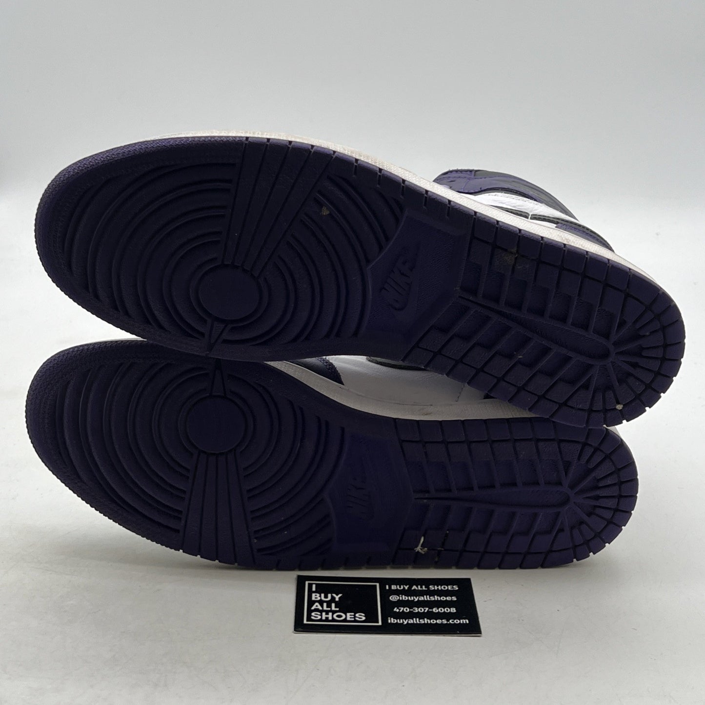 Size 12 - Air Jordan 1 Retro OG High Court Purple 2.0 (555088-500)