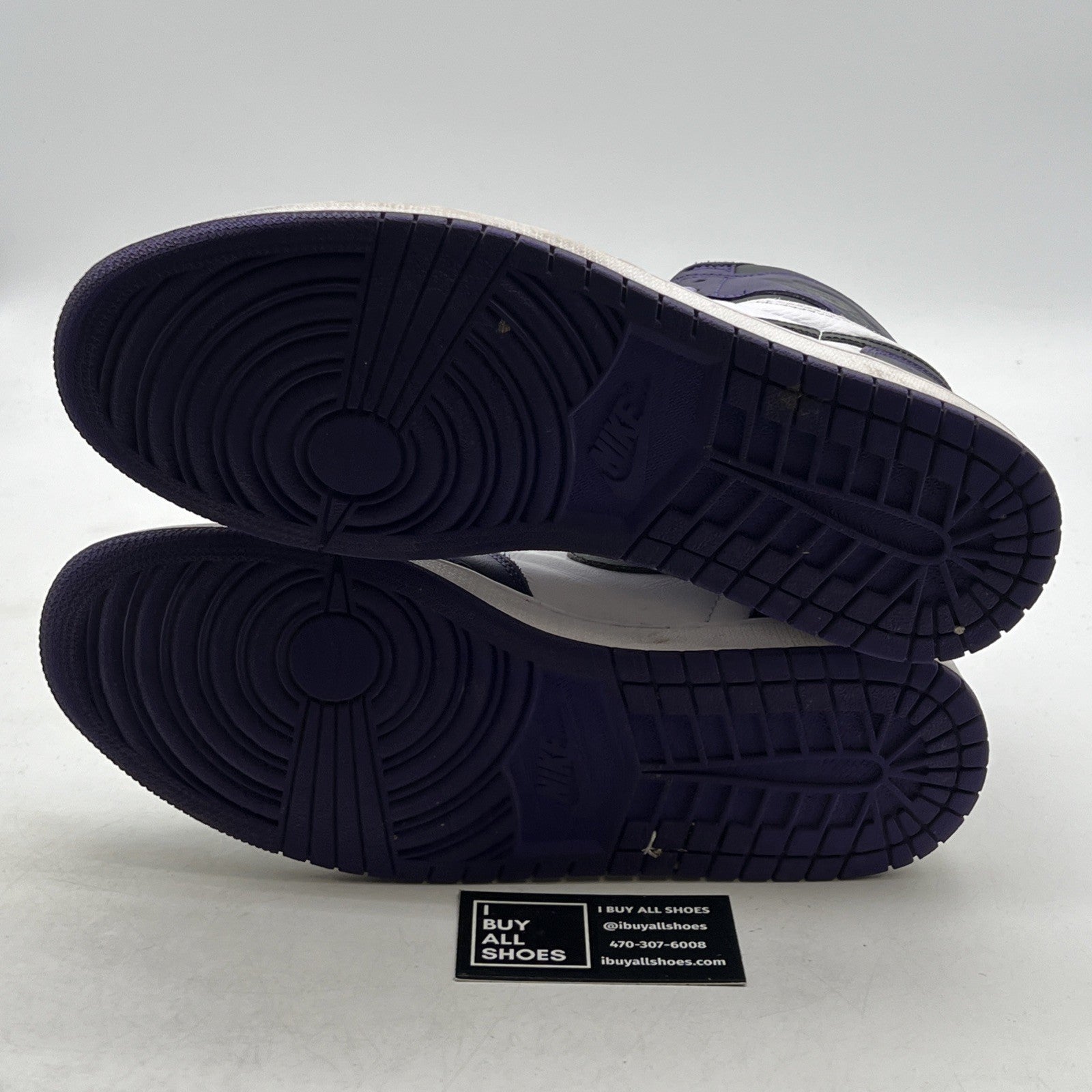 Size 12 - Air Jordan 1 Retro OG High Court Purple 2.0 (555088-500)