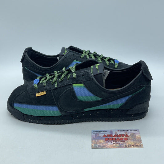 Size 11 - Nike Union LA x Cortez SP Off Noir Black Blue Suede (DR1413-001)