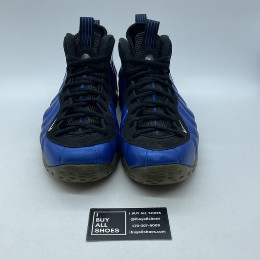Size 11.5 - Nike Air Foamposite One XX Royal Blue Black Suede (895320-500)