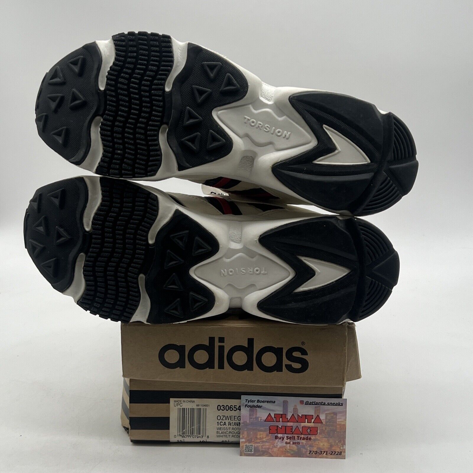 Size 11 - Vintage Adidas Ozweego Blue Millenium R 2005 (030654)