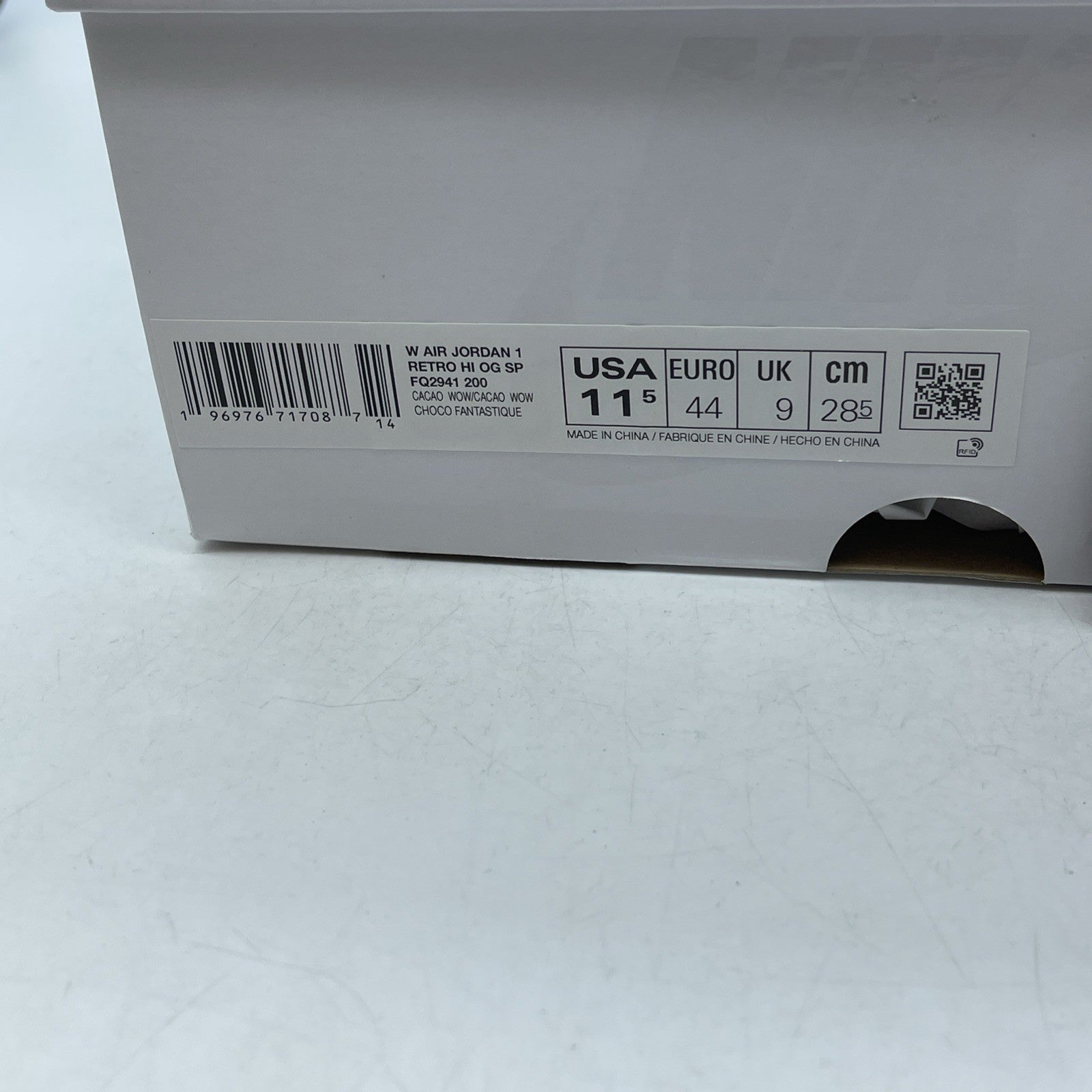 Size 11.5W - Air Jordan 1 Retro OG High Dusted Clay (FQ2941-200)