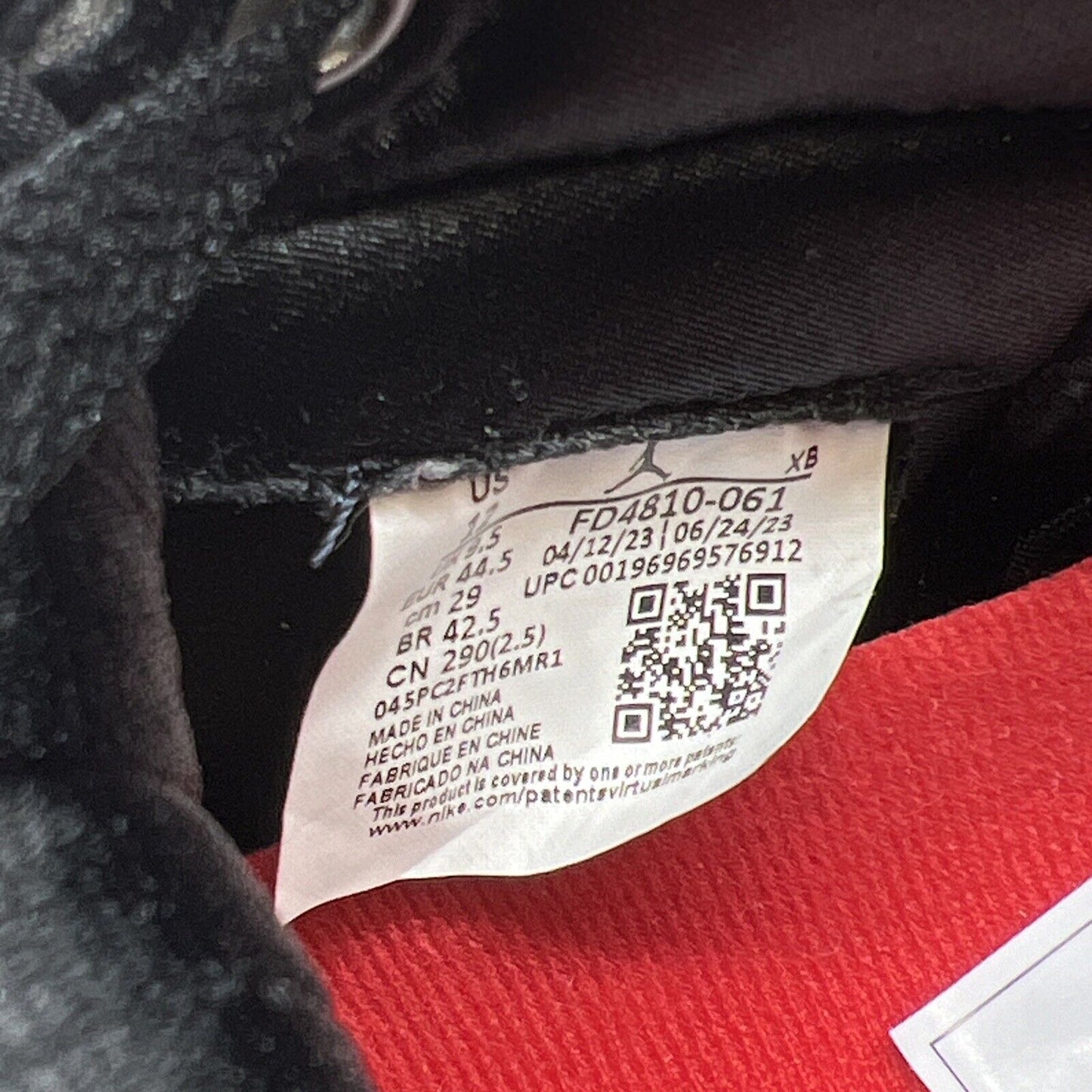 Size 12 - Air Jordan 1 Retro OG 2023 High Satin Bred W Black White (FD4810-061)