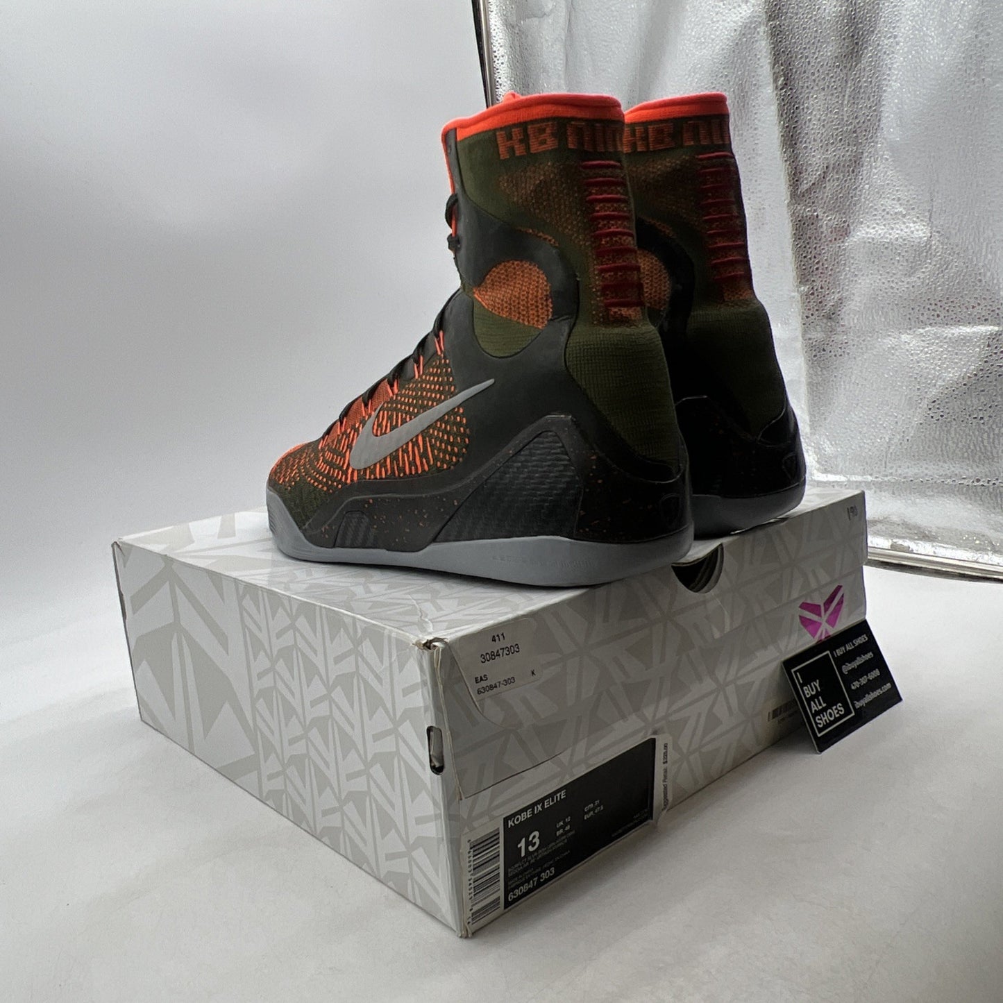 Size 13 - Nike Kobe 9 Elite Strategy (630847-303)
