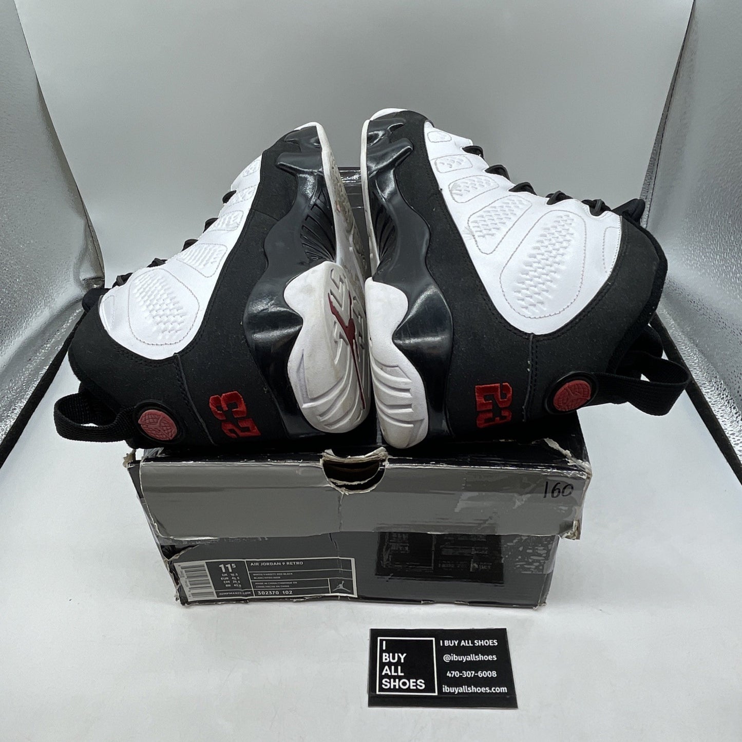 Size 11.5 - Air Jordan 9 Retro 2010 Release (302370-102)