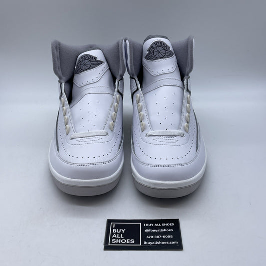 Size 11 - Air Jordan 2 Retro White Cement Grey Leather (DR8884-100)