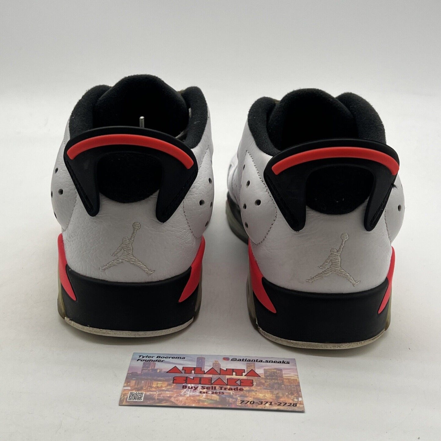 Size 10 - Air Jordan 6 Low White Infrared (304401-123)