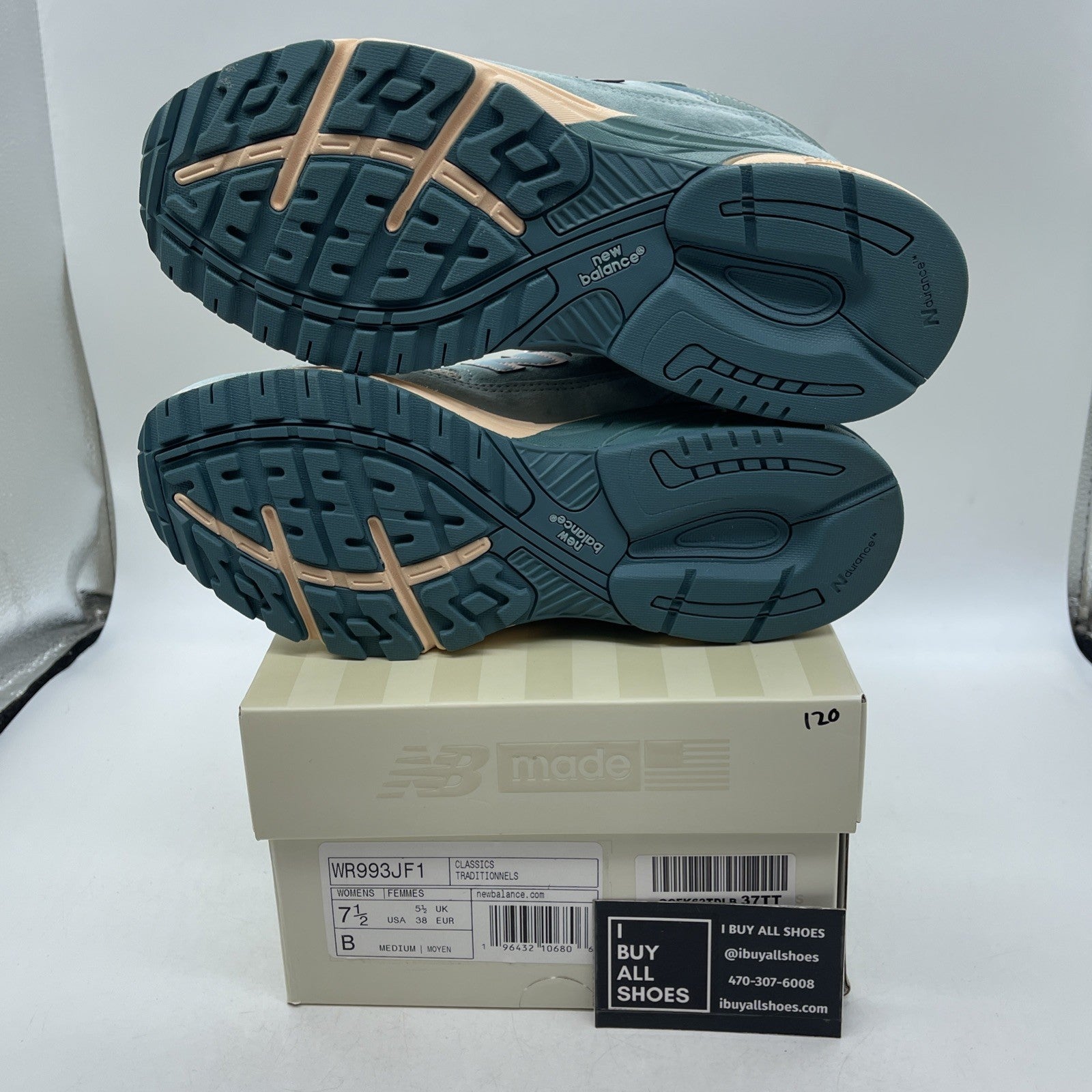 Size 7.5 - Joe Freshgoods x New Balance 993 Made in USA Performance Art  Arctic