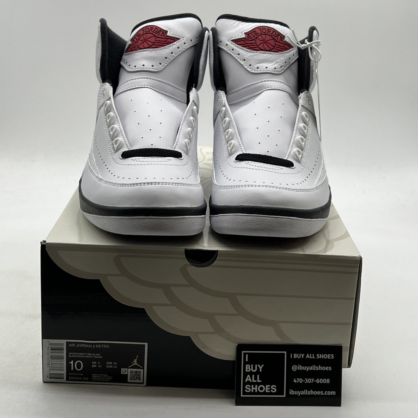 Size 10 - Air Jordan 2 Retro Mid Chicago (DX2454-106)