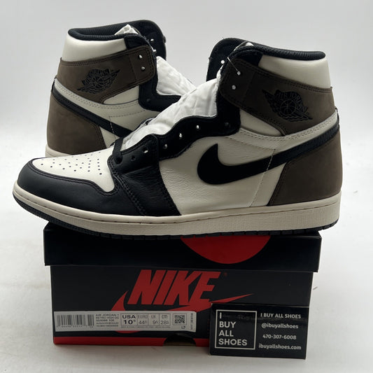 Size 10.5 - Air Jordan 1 Retro OG High Dark Mocha (555088-108)