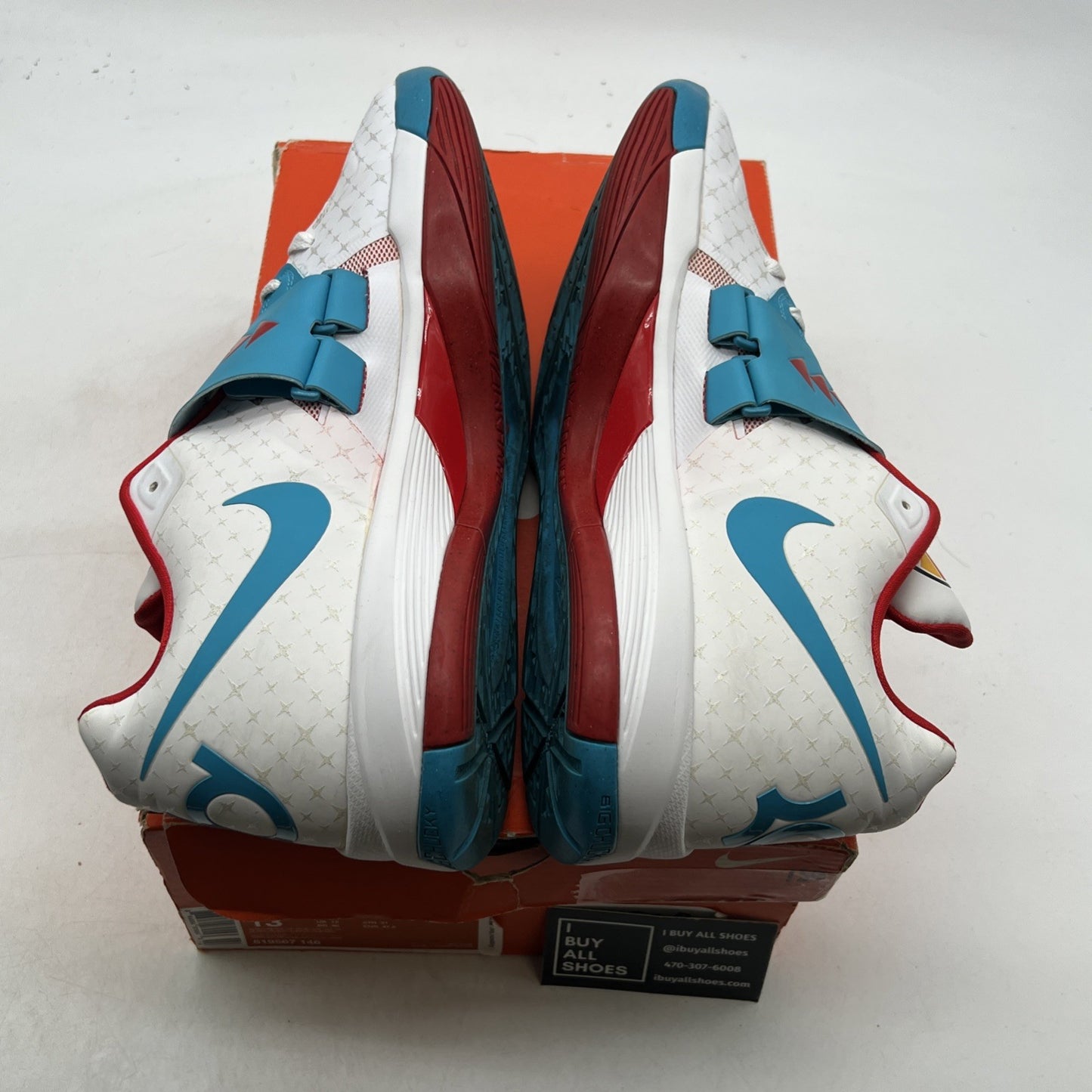Size 13 - Nike N7 1 Zoom KD 4 N7 (519567-146)