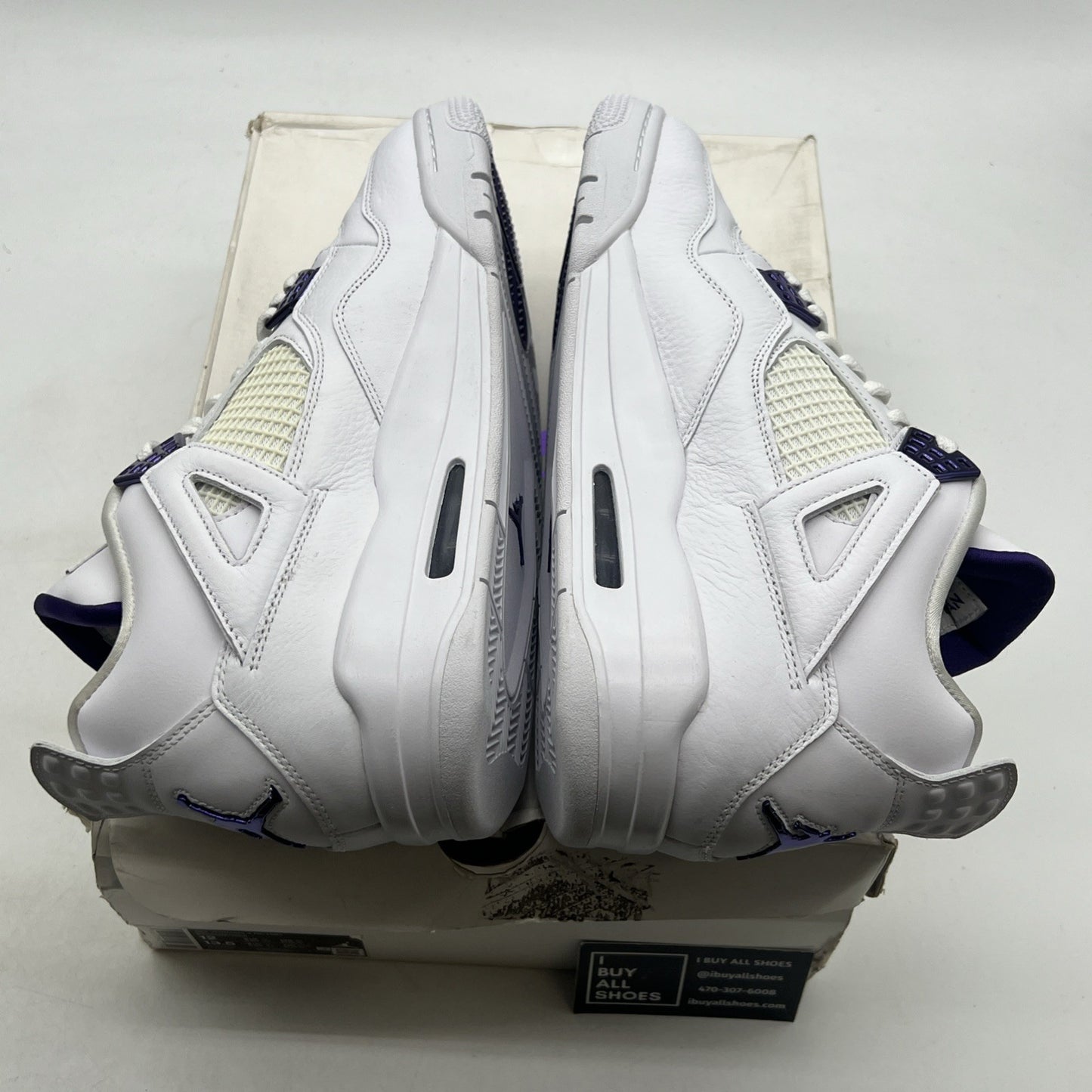 Size 12 - Air Jordan 4 Retro Mid Purple Metallic (CT8527-115)