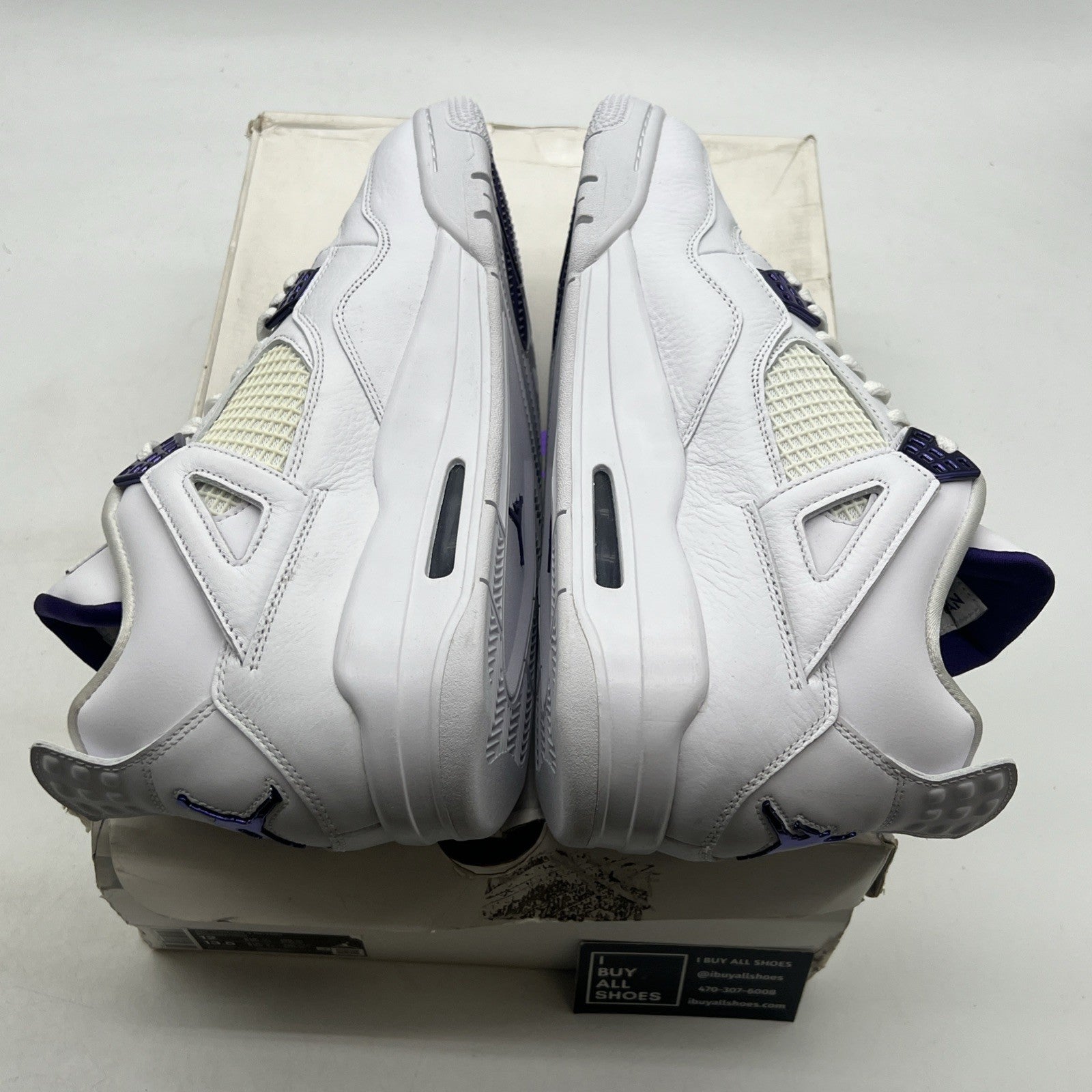 Size 12 - Air Jordan 4 Retro Mid Purple Metallic (CT8527-115)