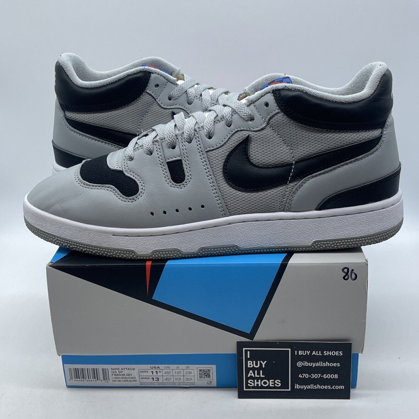 Size 11.5 - Nike Mac Attack QS SP OG 2023 Light Smoke Grey (FB8938-001)