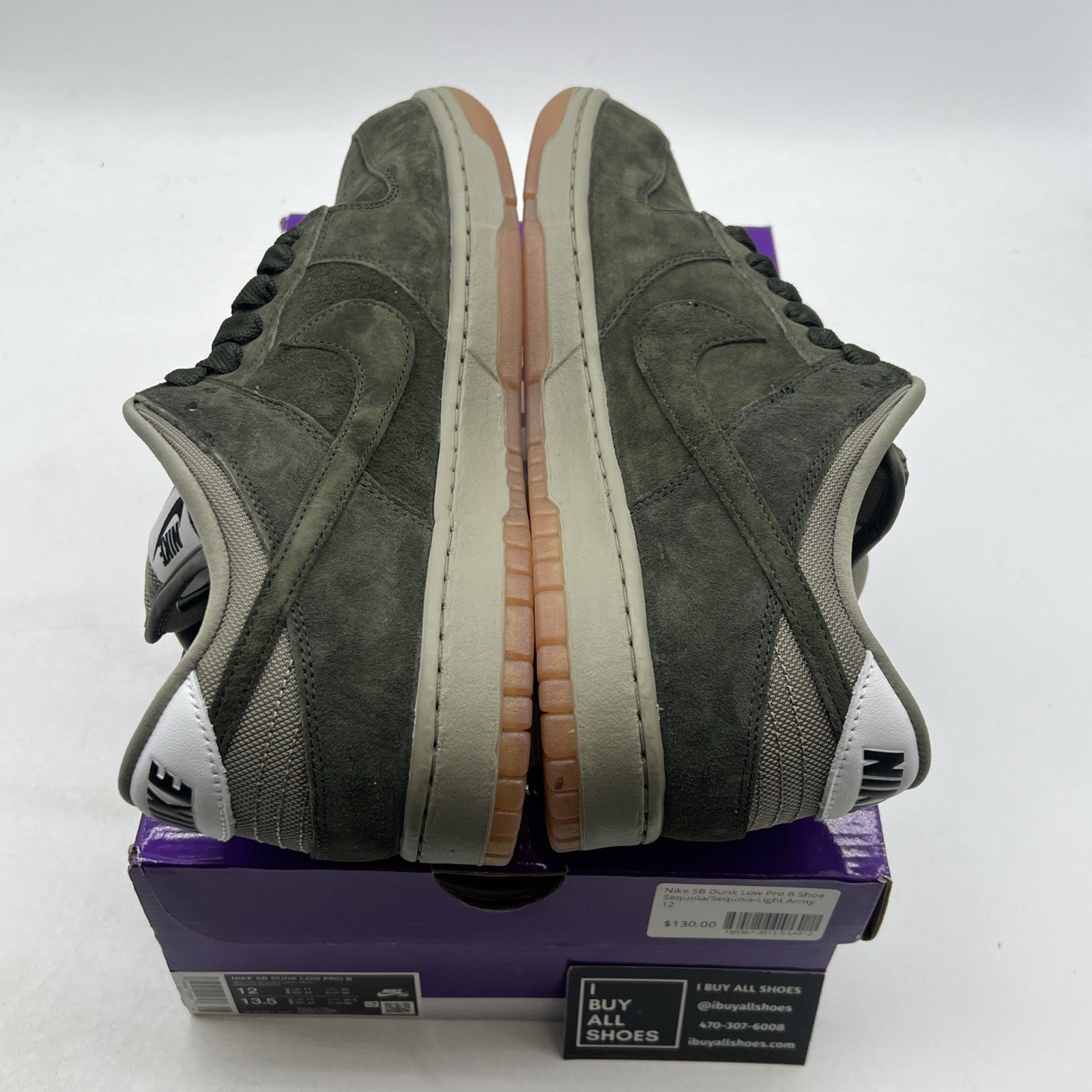 Size 12 - Nike Dunk SB Pro B Low Sequoia (HJ0367-301)