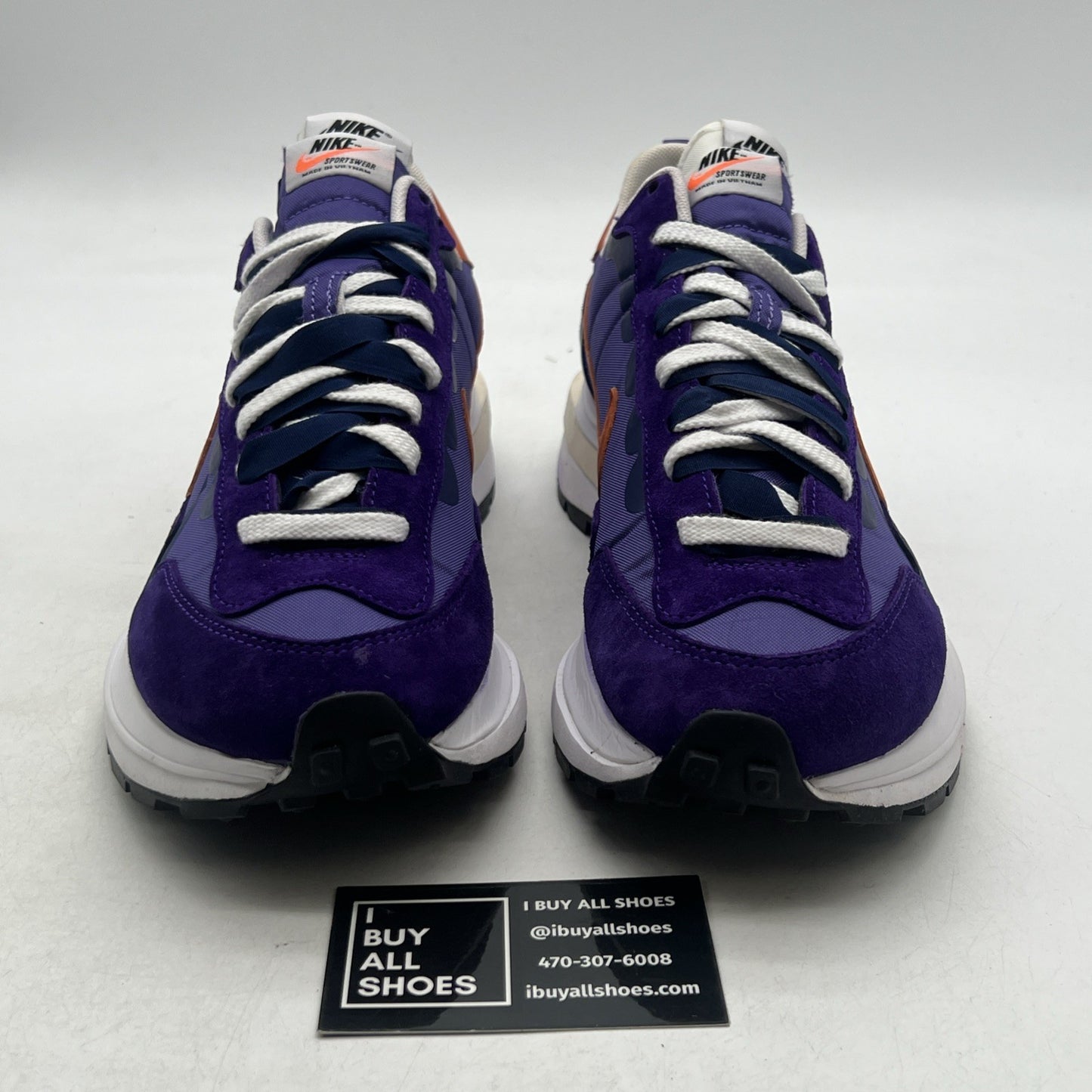 Size 9 - sacai x Nike VaporWaffle Dark Iris (DD1875-500)