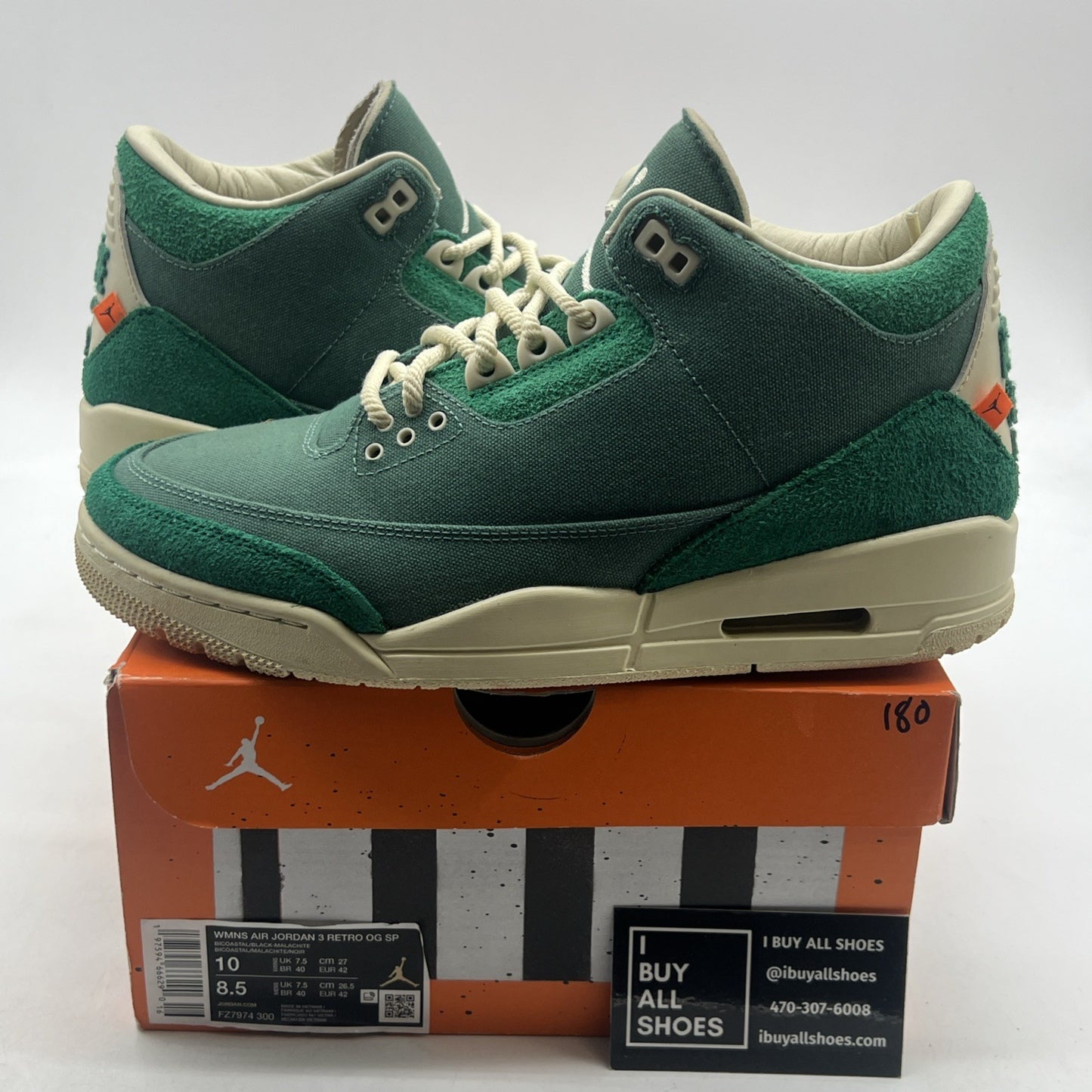 Size 10 - Nina Chanel Abney x Air Jordan 3 Retro SP Bicoastal W (FZ7974-300)