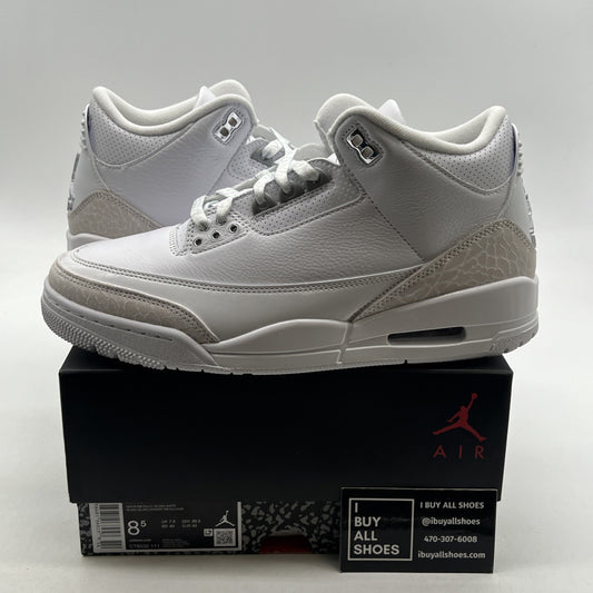 Size 8.5 - Air Jordan 3 Retro 2025 Pure Money (CT8532-111)