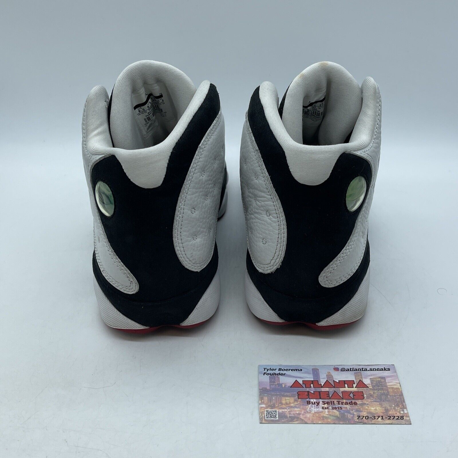 Size 9.5 - Air Jordan 13 Retro 2013 He Got Game Red White Black (309259-104)