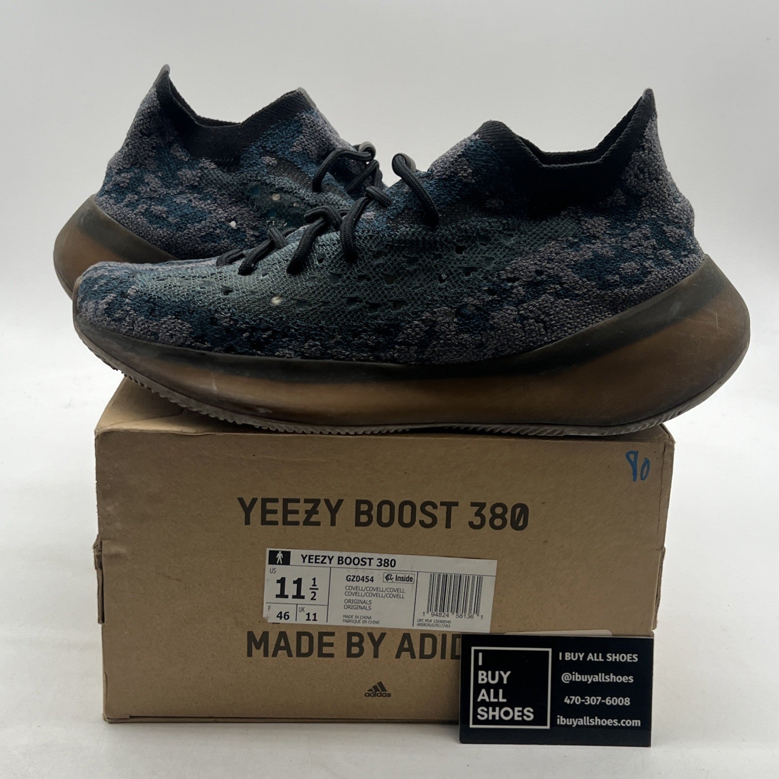 Size 11.5 - adidas Yeezy Boost 380 Covellite (GZ0454)