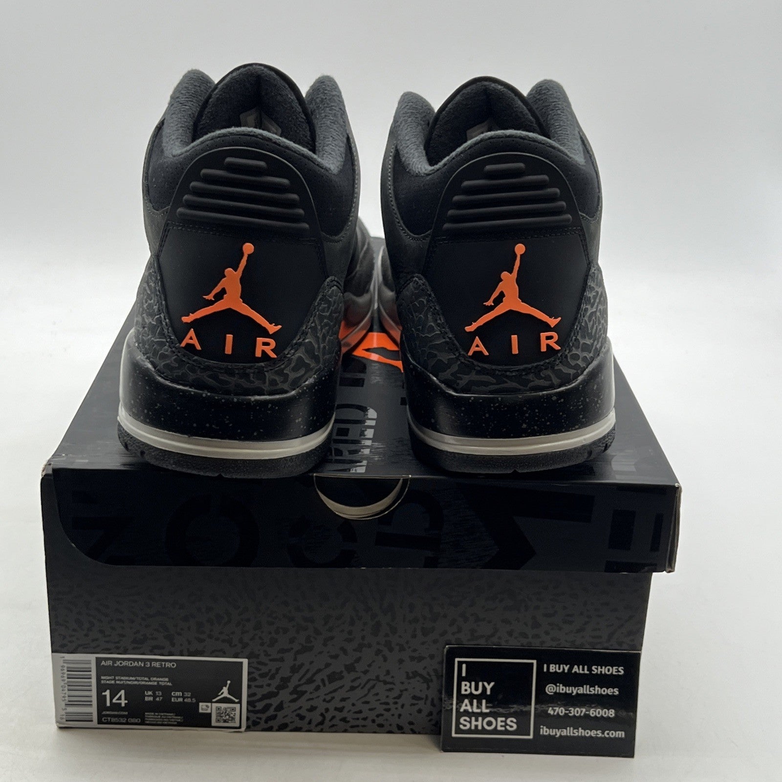 Size 14 - Air Jordan 3 Retro 2023 Mid Fear (CT8532-080)
