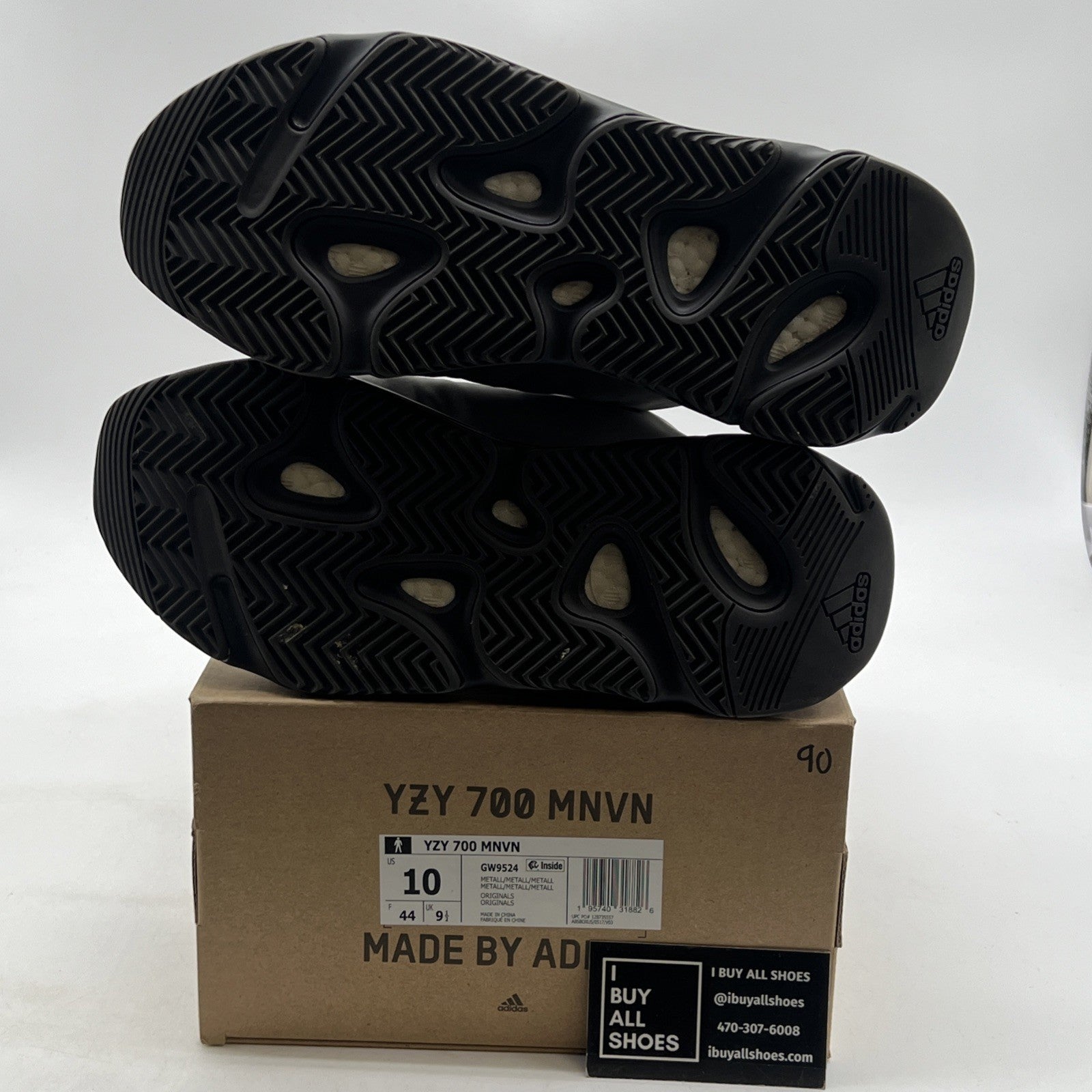 Size 10 - adidas Yeezy Boost 700 MNVN Metallic (GW9524)