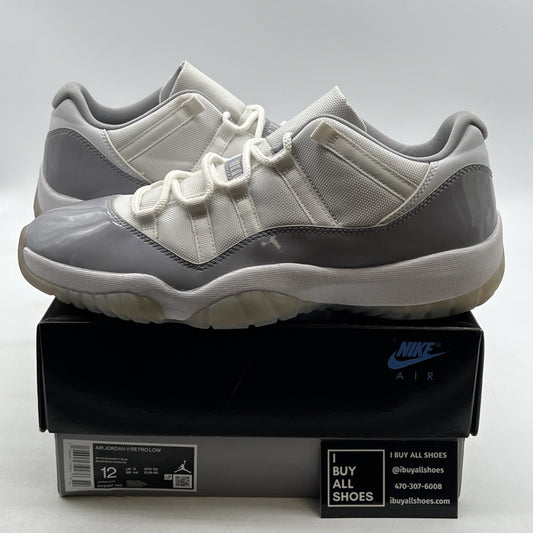 Size 12 - Air Jordan 11 Retro Low Cement Grey (AV2187-140)
