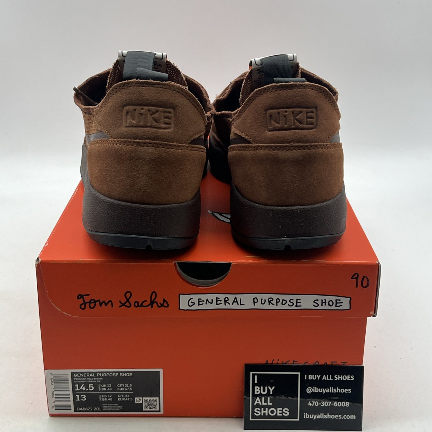 Size 14.5W - NikeCraft General Purpose Shoe Tom Sachs Field Brown (DA6672-201)